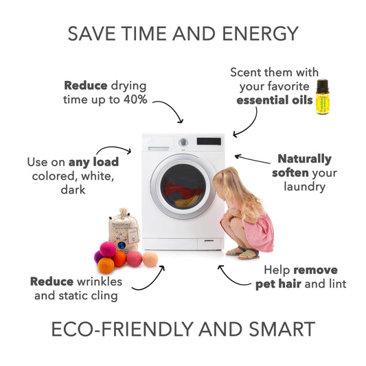 Tropical Sunset Dryer Balls