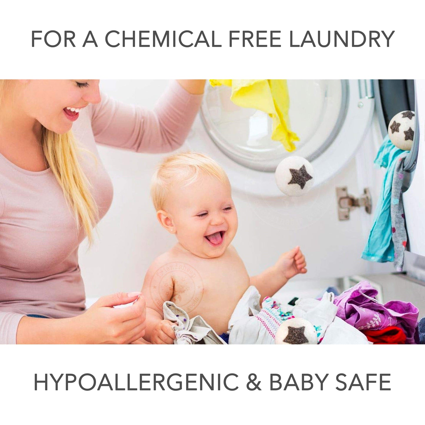 Tropical Sunset Dryer Balls