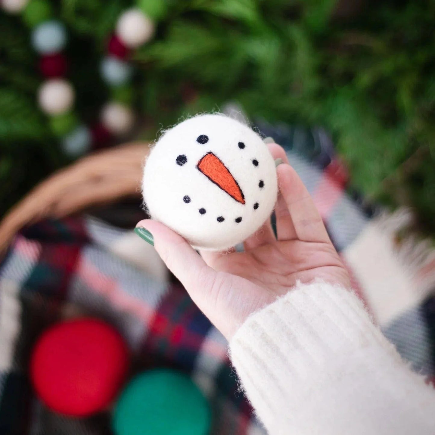 Vintage Holidays - Red Dryer Balls