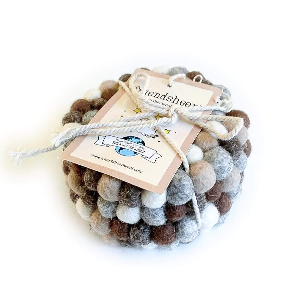 Earth Tones Eco Coasters