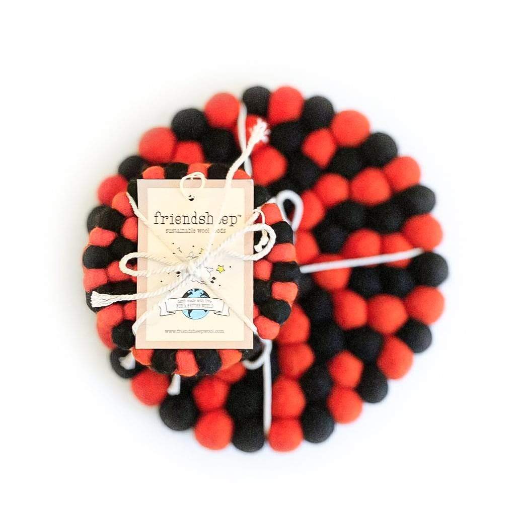 Trick or Treat Eco Coasters/Trivets