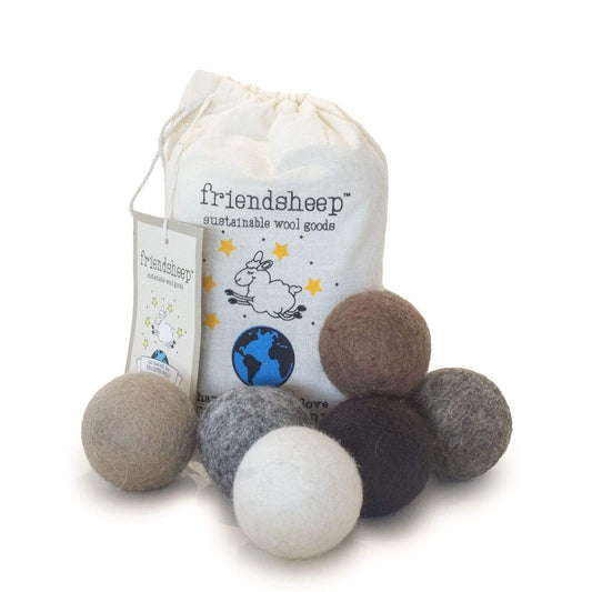 Eco Toy Ball "Natural Mystic" - Set of 6 Pet Toy Balls