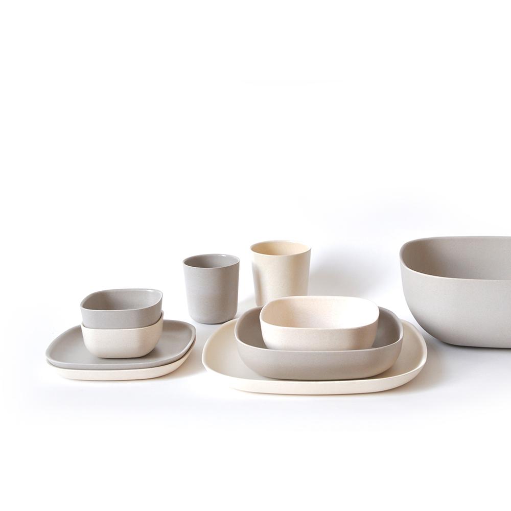 190 oz Large Salad Bowl - Stone