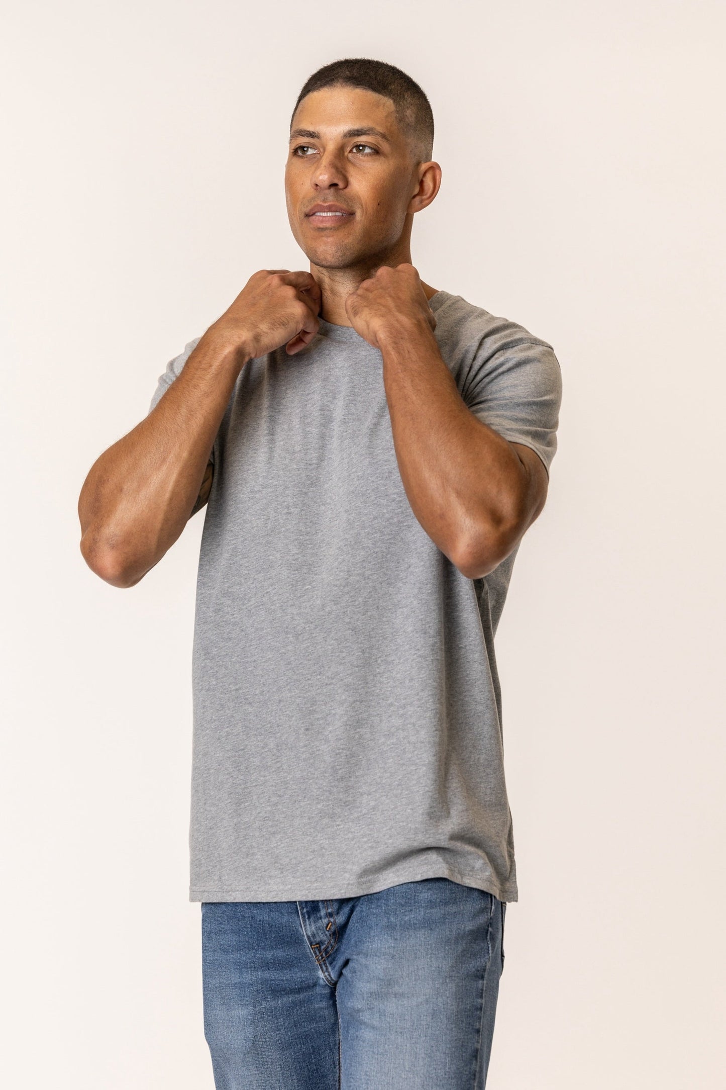 Organic Cotton Men's Crew Neck Tee