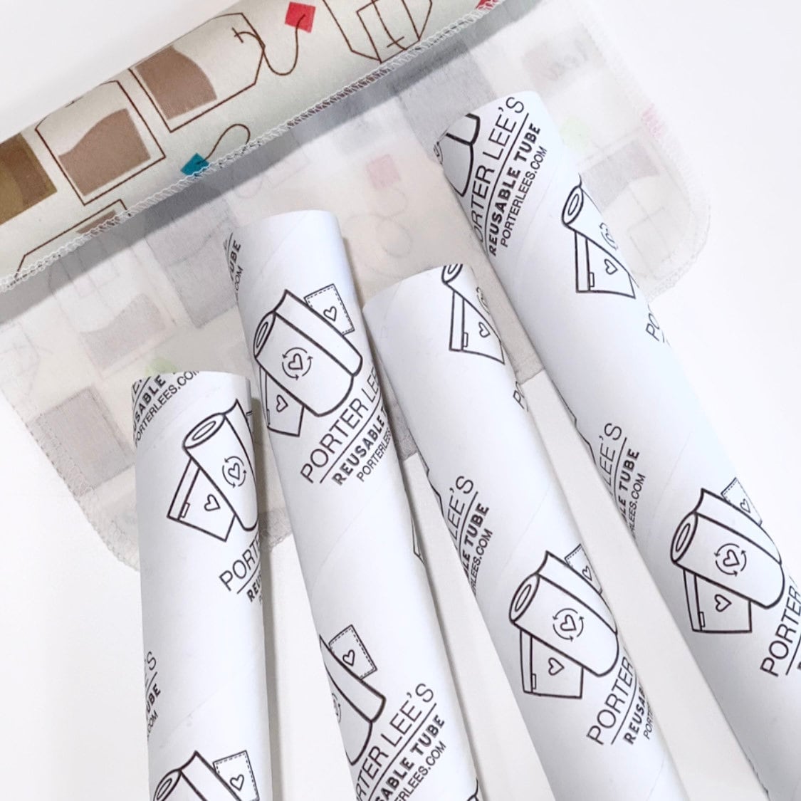 Reusable Paper Towels--Blue Buffalo Check