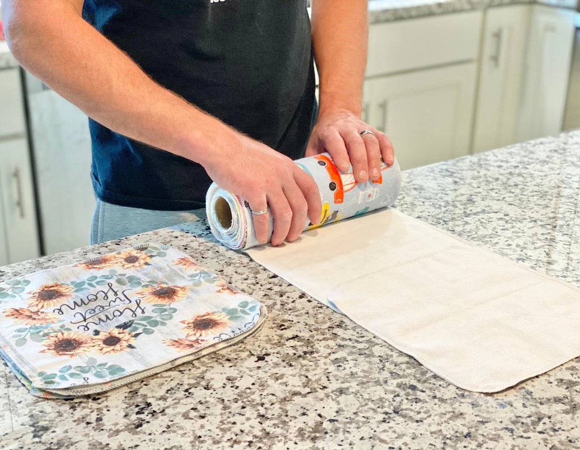 Reusable Paper Towels--Golden Days