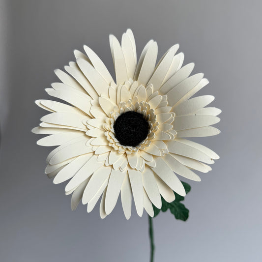 Gerber Daisy Single Stem | Handcrafted Paper Flower
