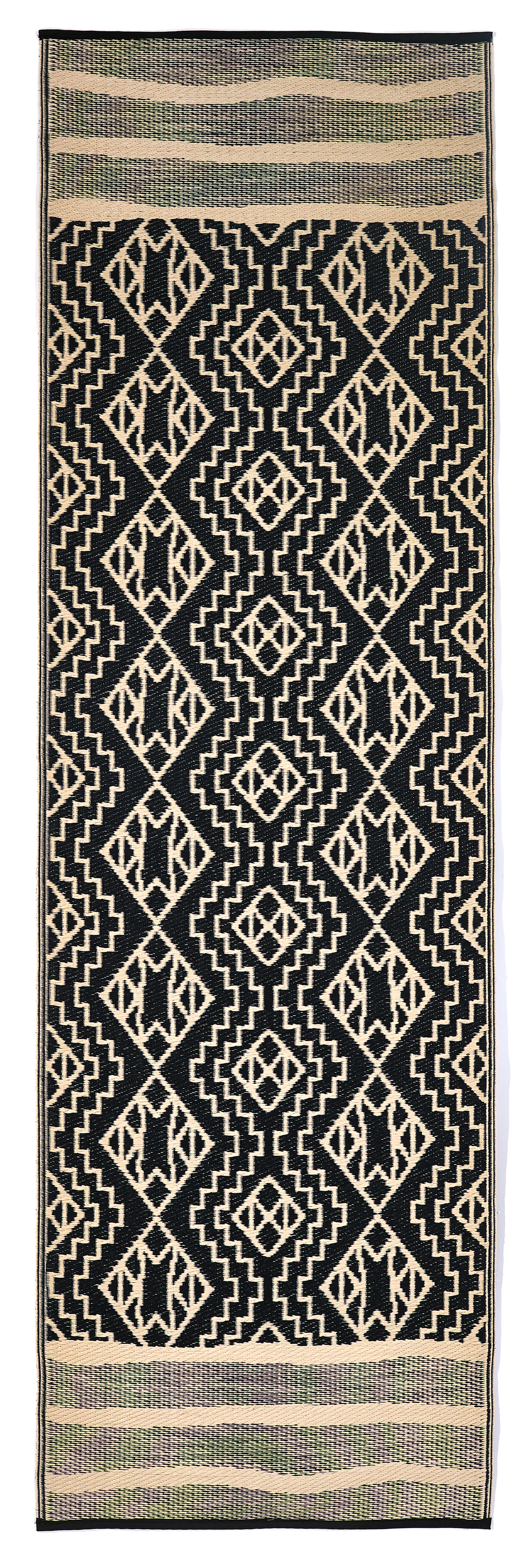 Kilimanjaro - Black Outdoor Rug for Patio FINAL SALE
