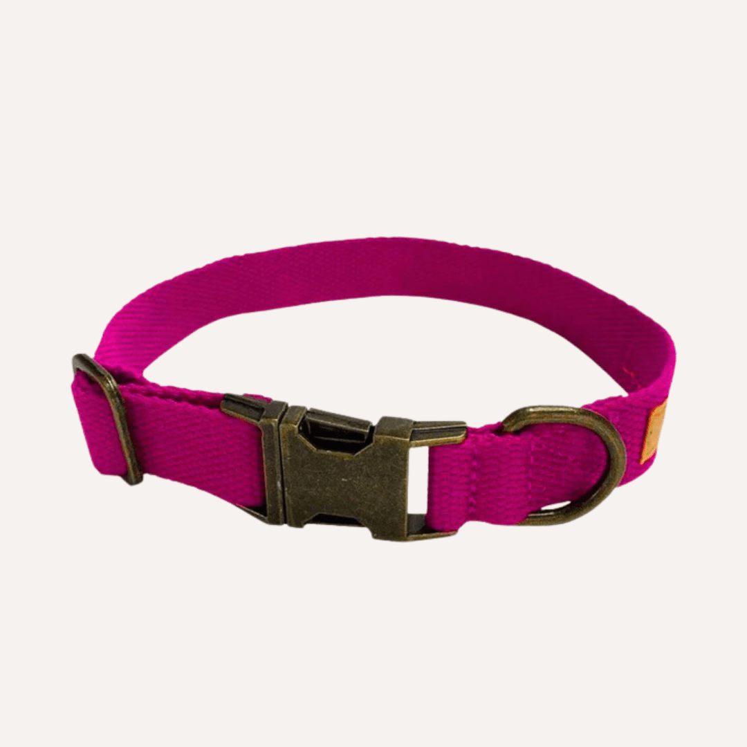 Malibu Sunset Sustainable Hemp Cotton Adjustable Dog Collar – Durable & Soft