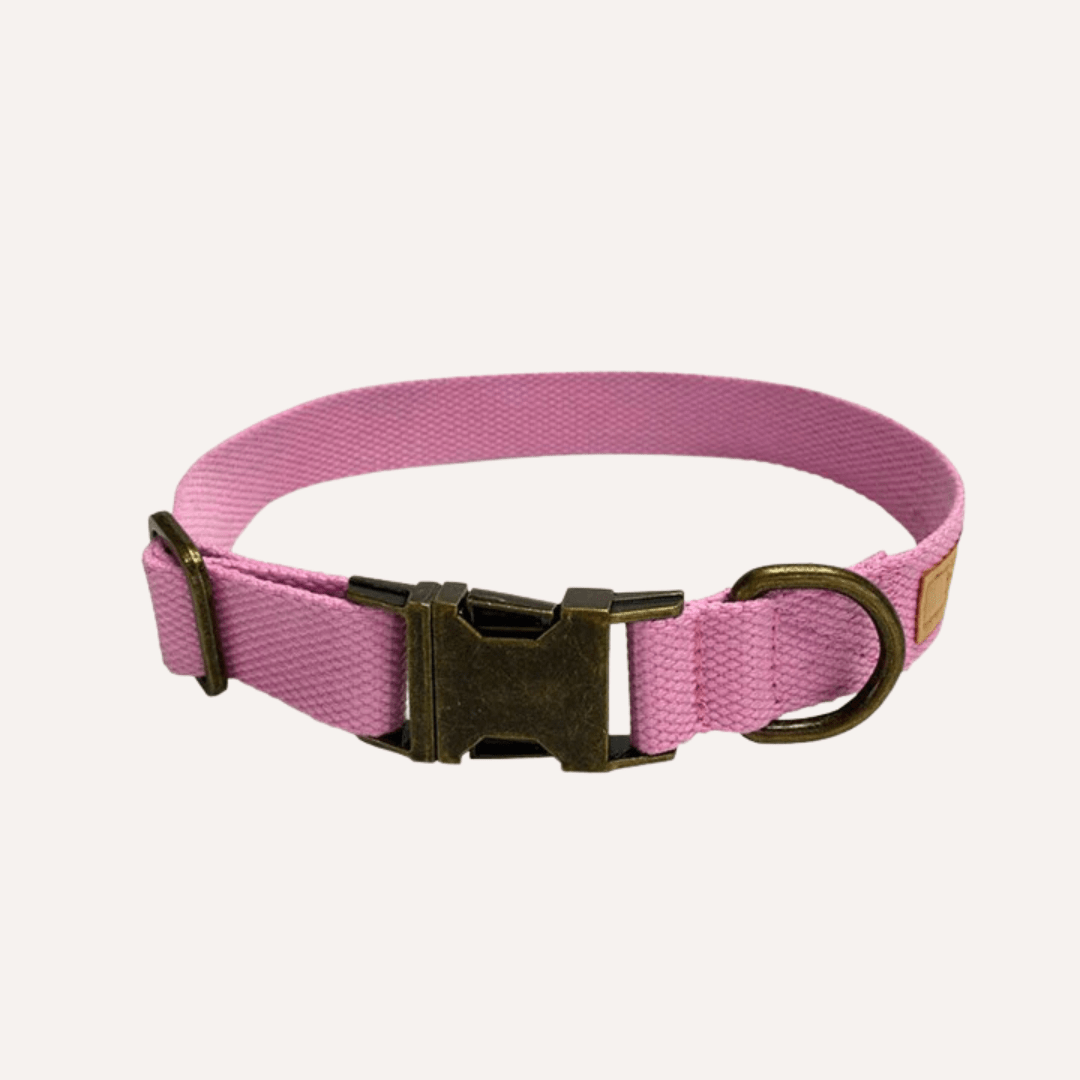 Malibu Sunset Sustainable Hemp Cotton Adjustable Dog Collar – Durable & Soft