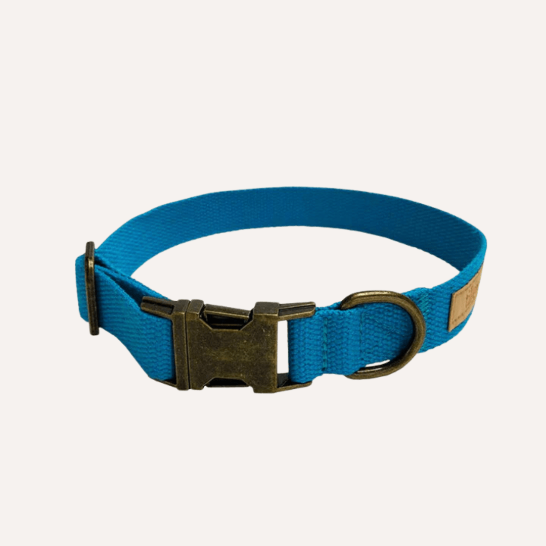 Malibu Sunset Sustainable Hemp Cotton Adjustable Dog Collar – Durable & Soft
