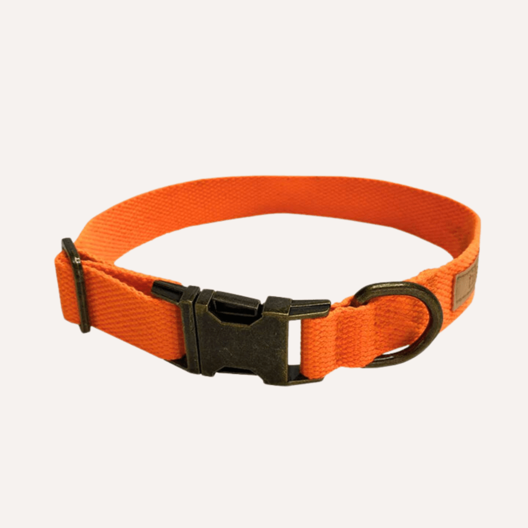 Malibu Sunset Sustainable Hemp Cotton Adjustable Dog Collar – Durable & Soft