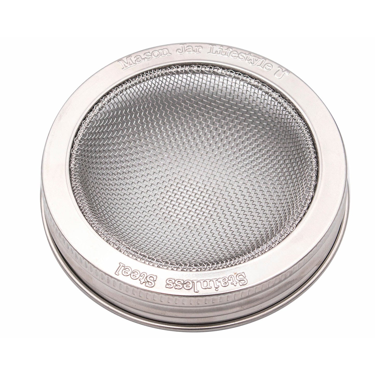 Curved Rust Proof Sprouting Lid and Band for Mason Jars