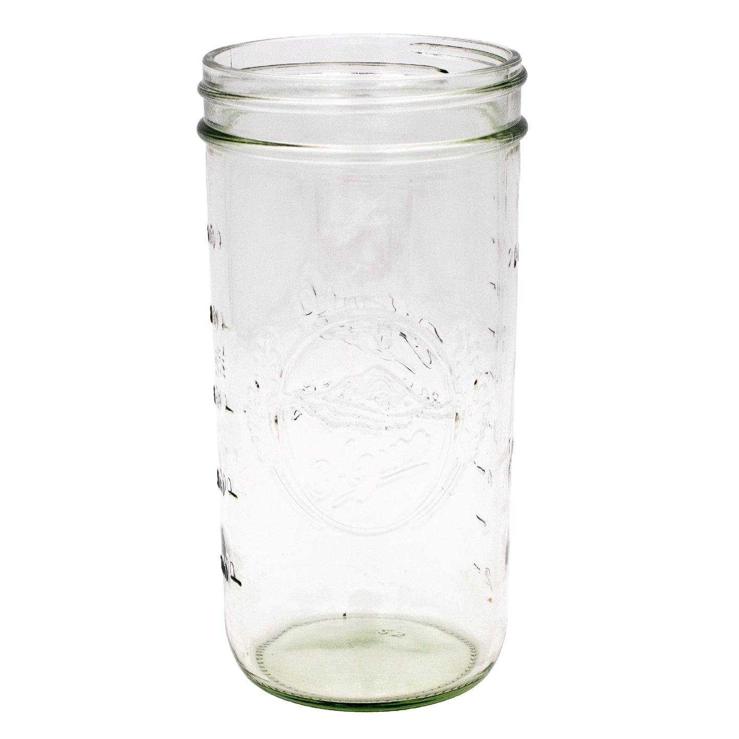 Azure Standard 24oz Wide Mouth Pint & Half Mason Jar