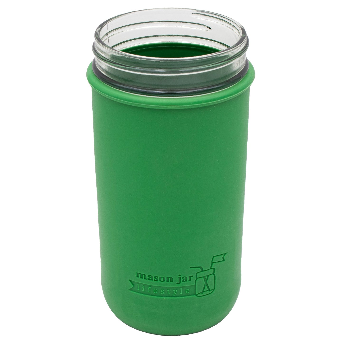 Azure Standard 24oz Wide Mouth Pint & Half Mason Jar