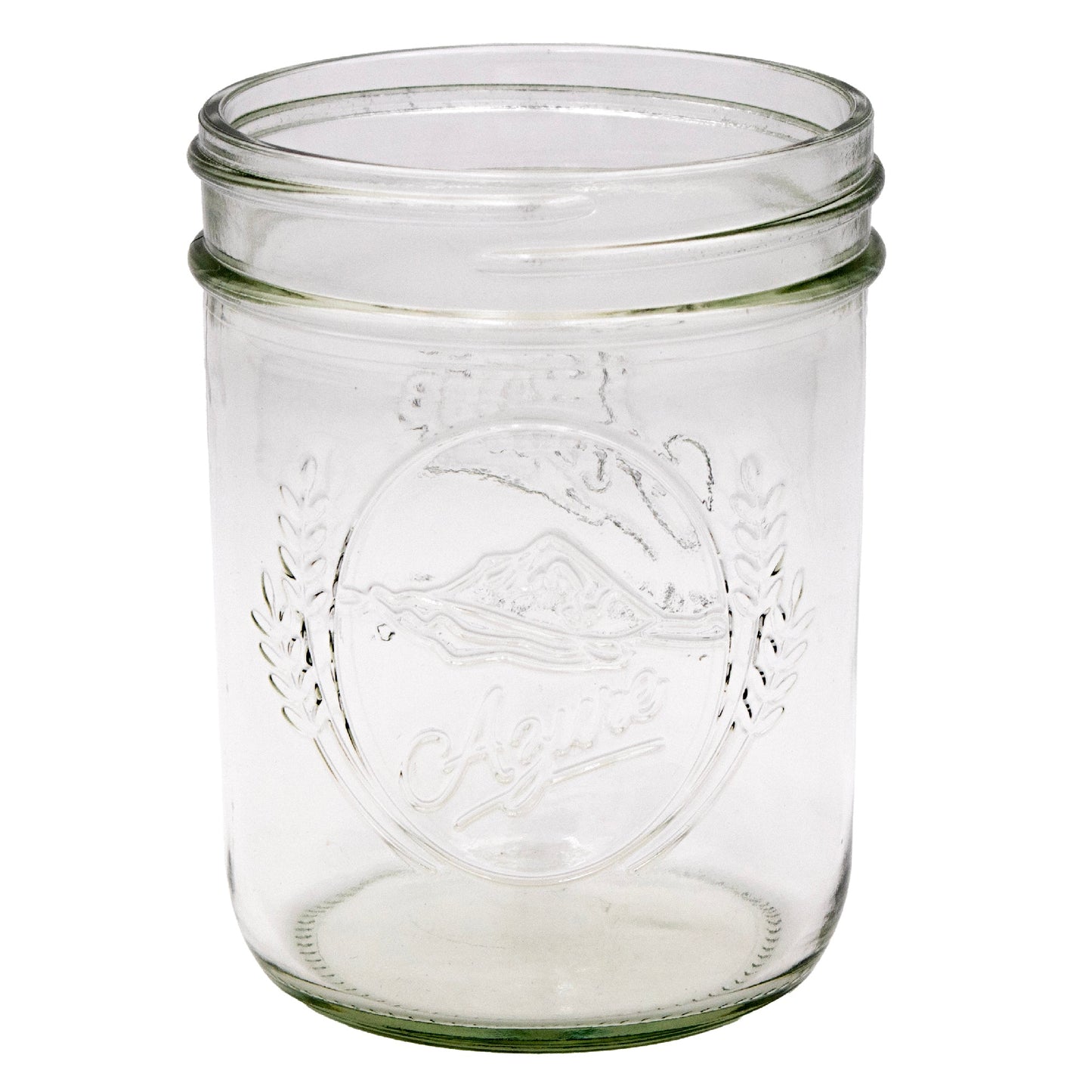 Azure Standard 16oz Wide Mouth Pint Mason Jar
