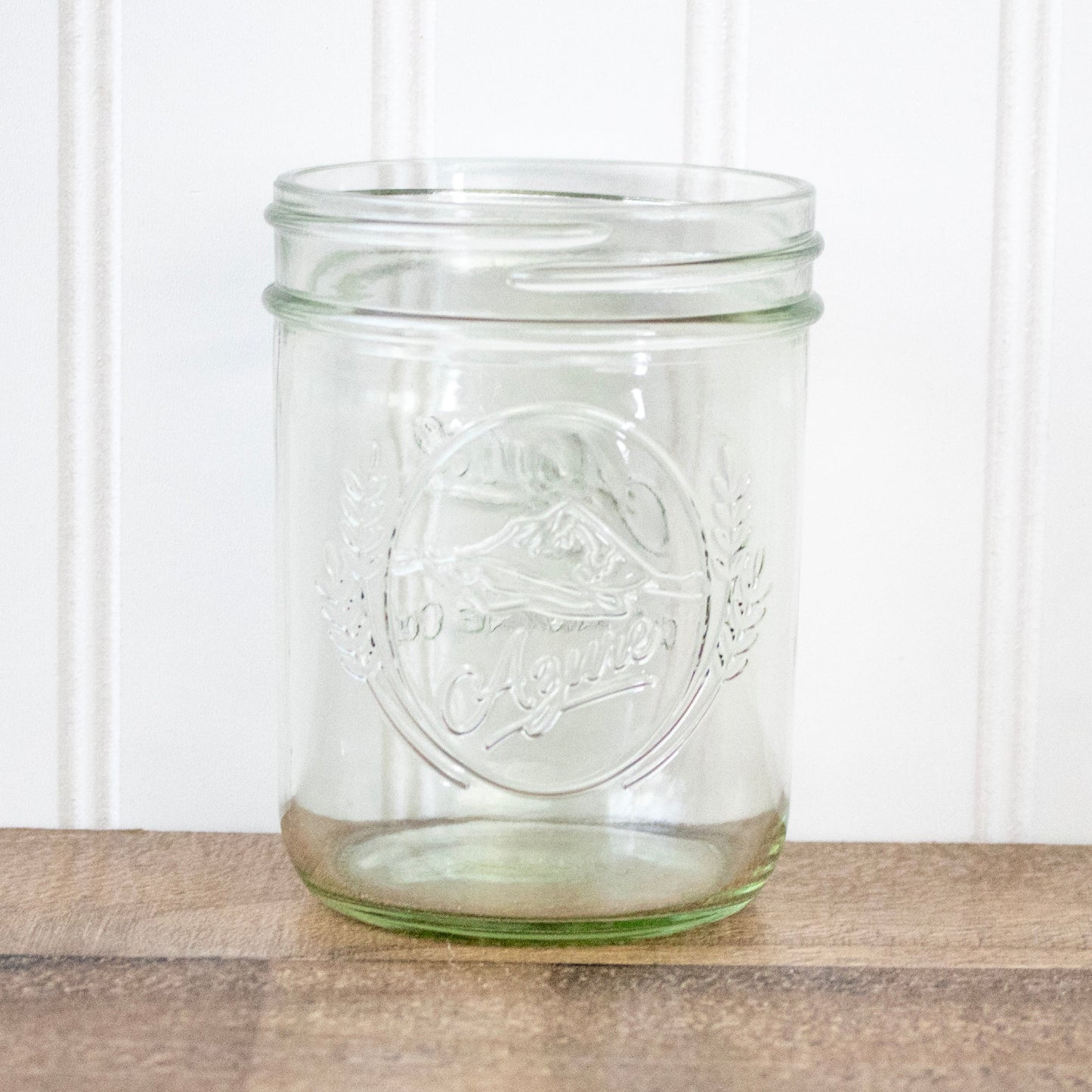 Azure Standard 16oz Wide Mouth Pint Mason Jar Bluedot Living Collection
