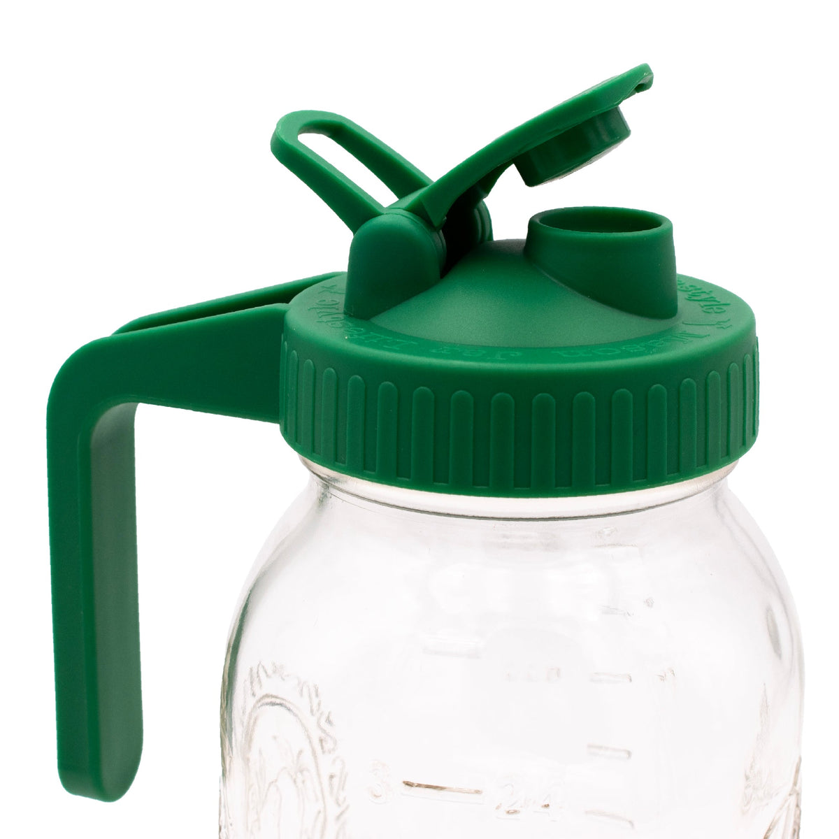 Pour & Store Pitcher Lid with Handle for Mason Jars
