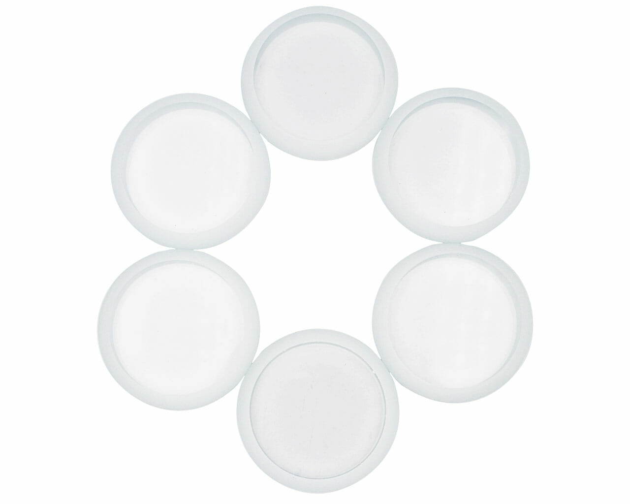 Tempered Glass Fermentation Weights for Fermenting in Wide Mouth Mason Jars