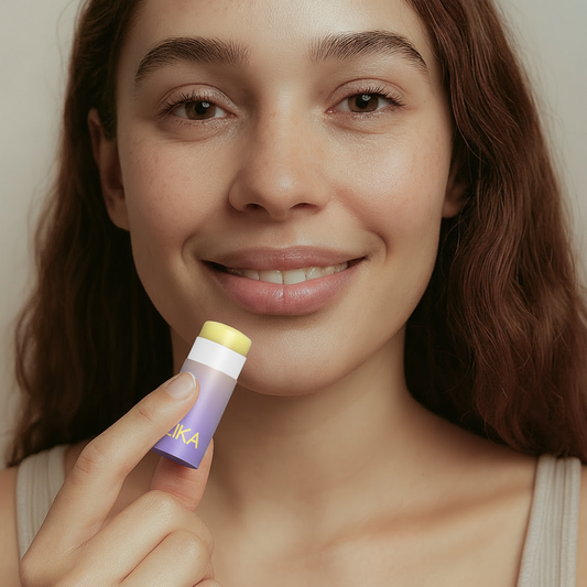 ILIKA 100% Natural Lip Balm - Vanilla, Orange Tangerine, Peppermint, 0.15 oz each