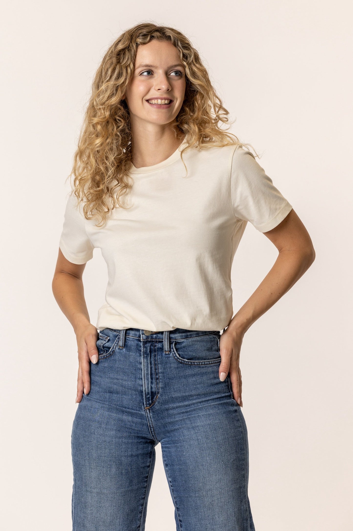 Organic Cotton Women's Crew Neck Tee