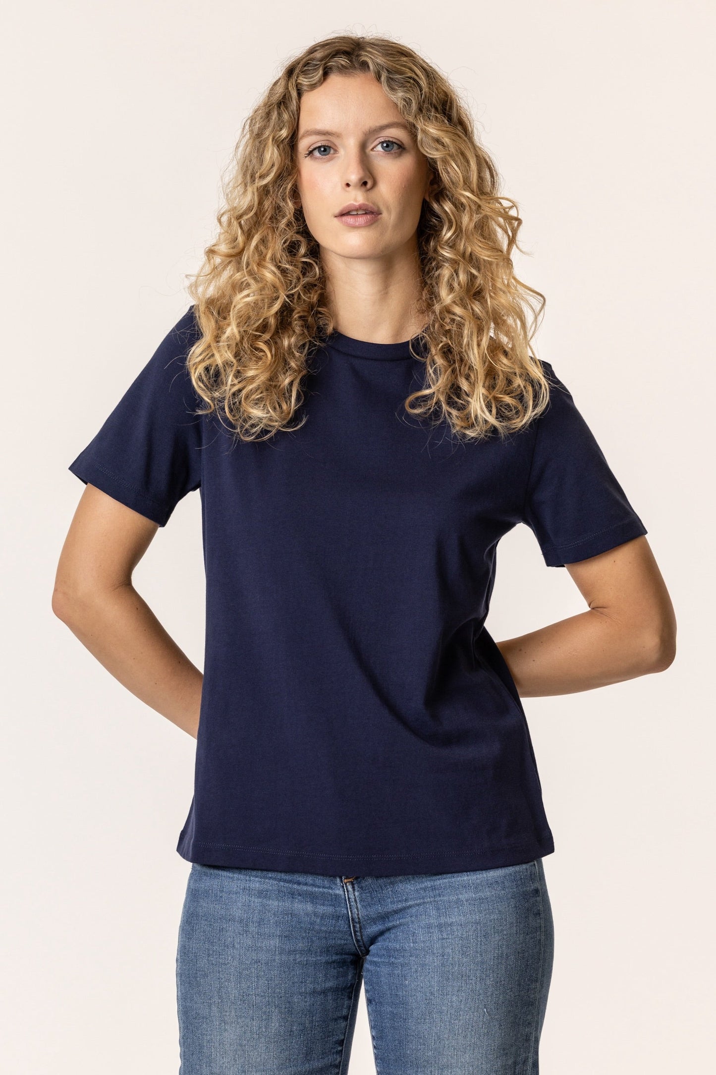 Organic Cotton Women's Crew Neck Tee
