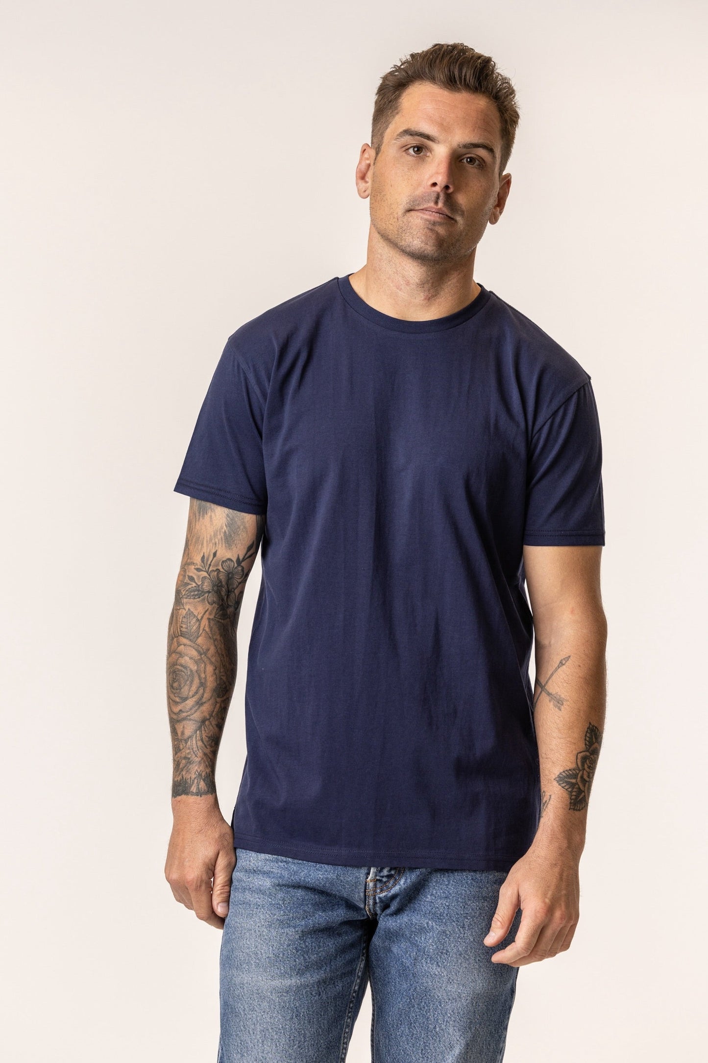 Organic Cotton Men's Crew Neck Tee
