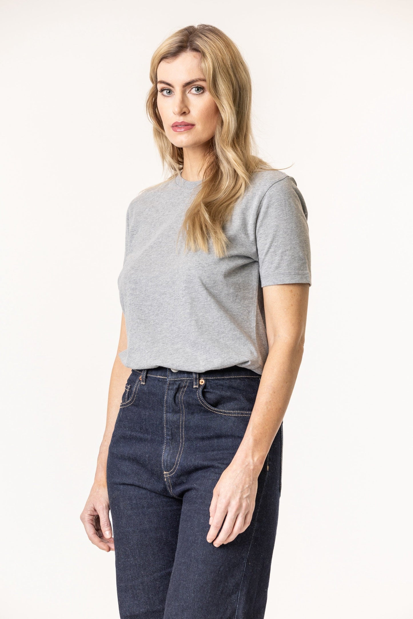 Organic Cotton Women's Crew Neck Tee