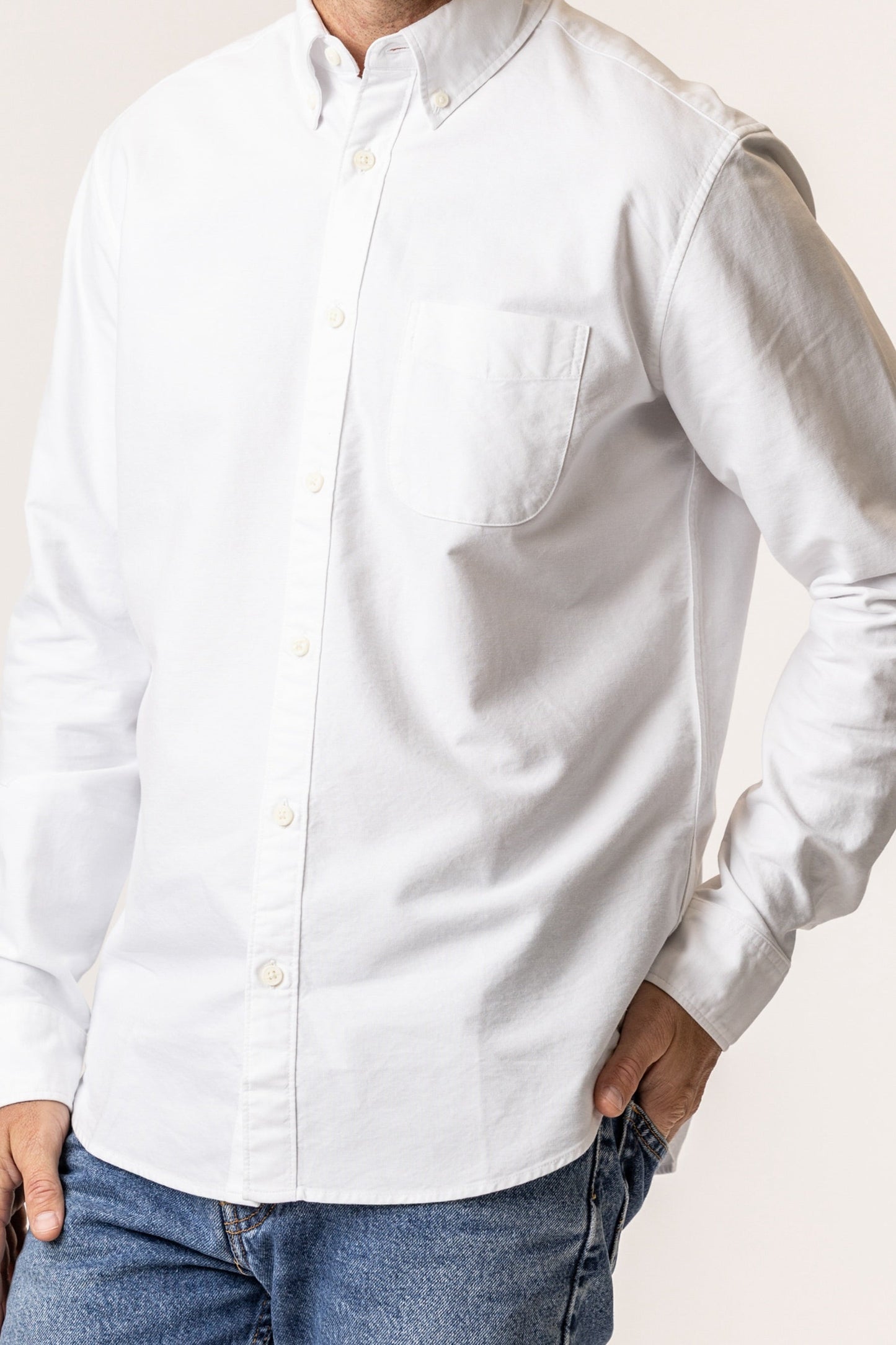 Organic Unisex Cotton Oxford Shirt
