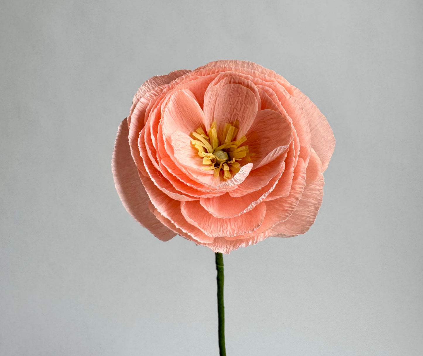 Butterfly Ranunculus Single Stem | Handcrafted Paper Flower
