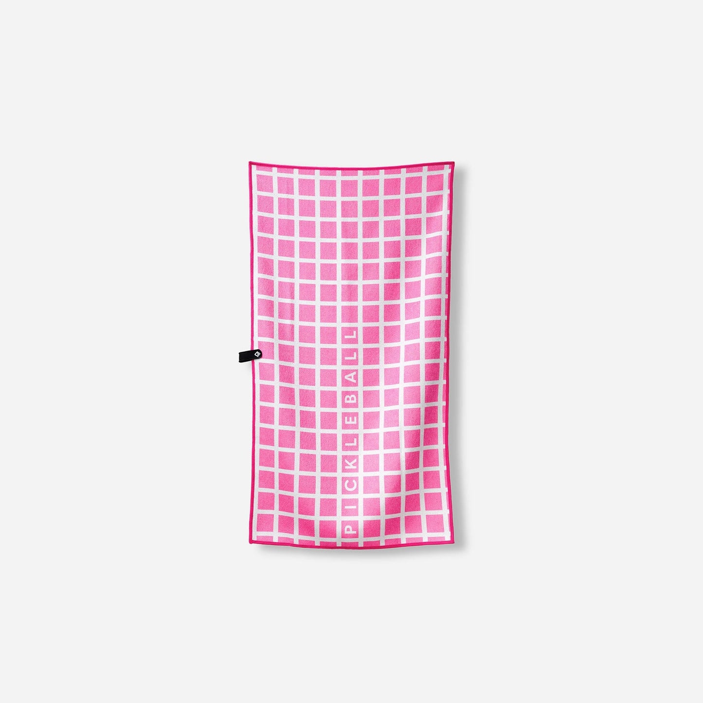 Pickleball Towel: Pickleball Net Pink