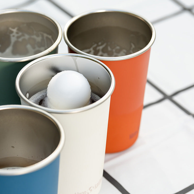 16oz Stainless Steel Pint Cup - 4 Pack