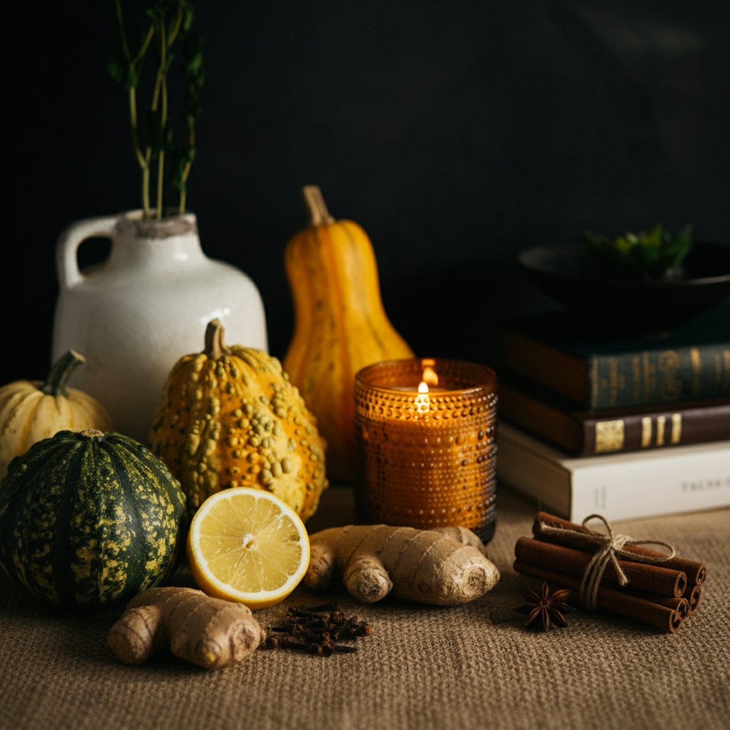 Pumpkin Spice Candle - Aromática