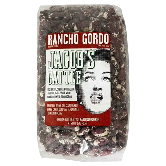 Rancho Gordo - 'Jacob's Cattle' Heirloom Beans (16OZ)