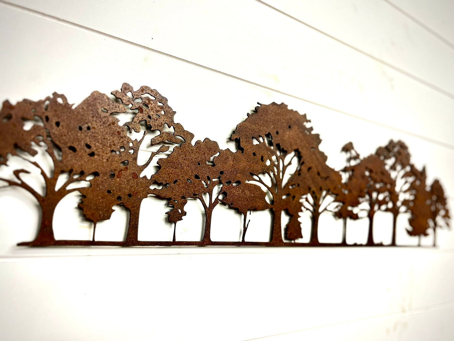 Rustic Steel Forest - Wall Art