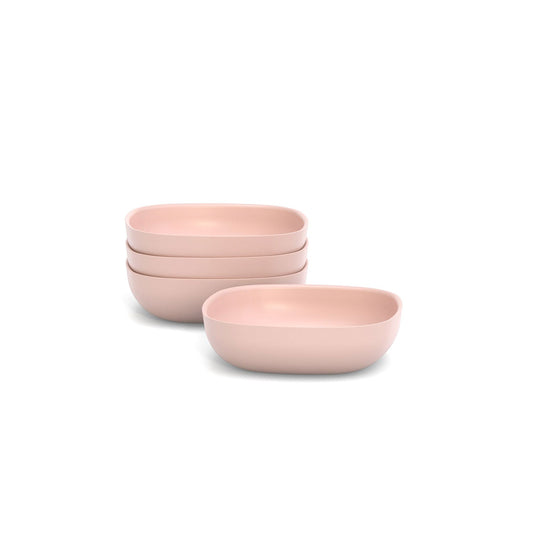 Bamboo Solo Salad Bowl - Set of 4 - Blush