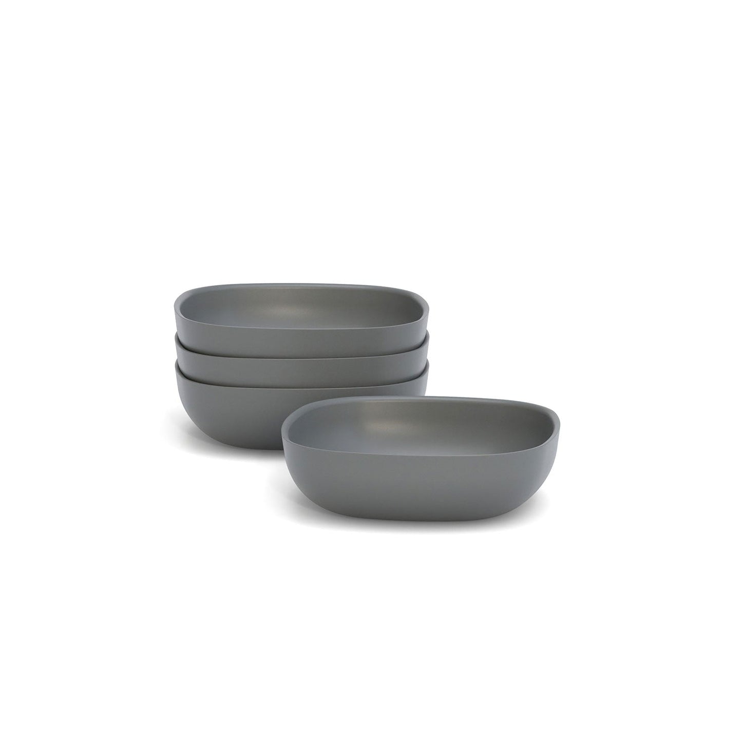 Bamboo Solo Salad Bowl - Set of 4 - Smoke
