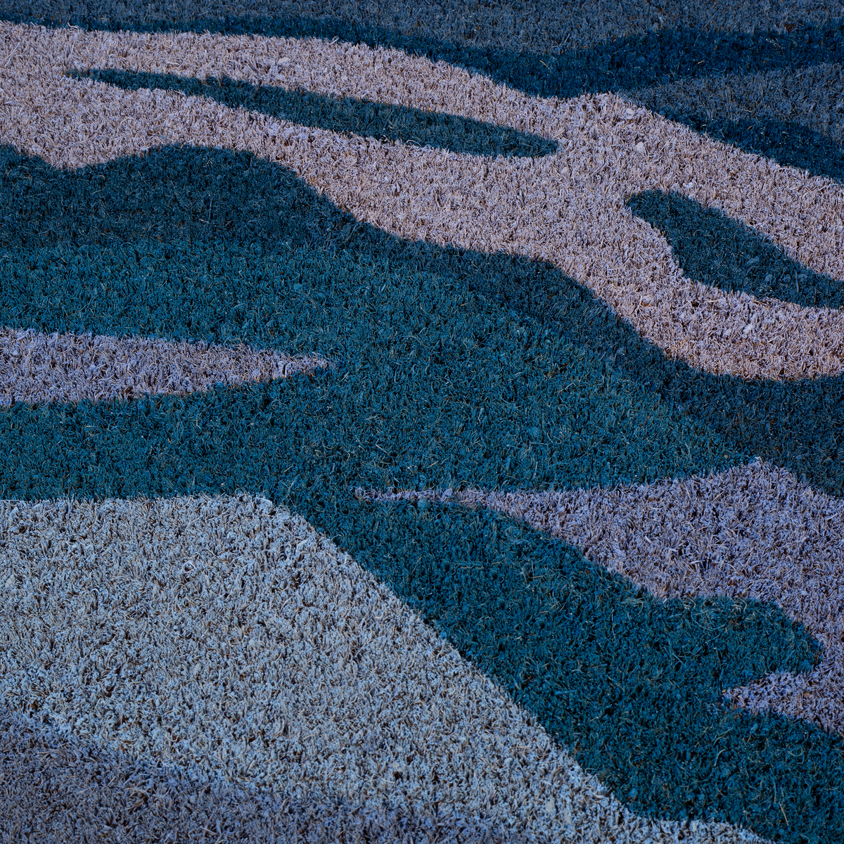 Shades of Sea - Blue Coir Doormat