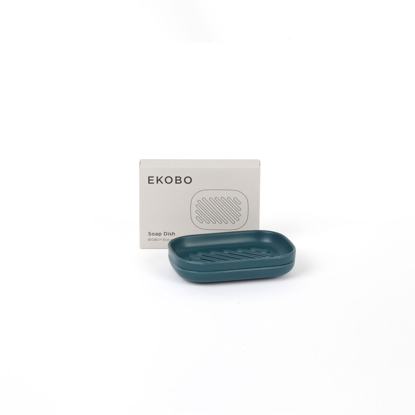 Self-Draining Soap Dish - Blue Abyss - Set of 2