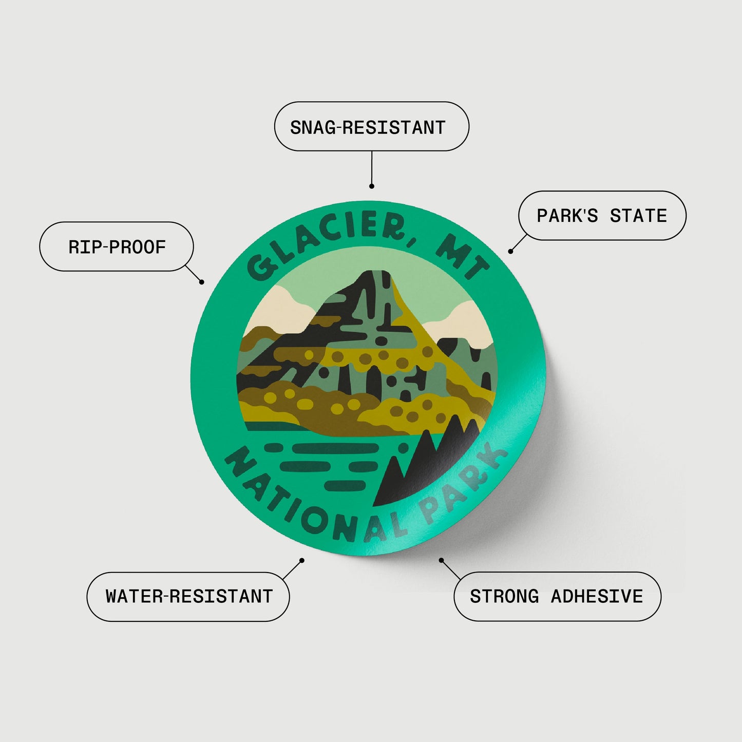 National Park Sticker Pack