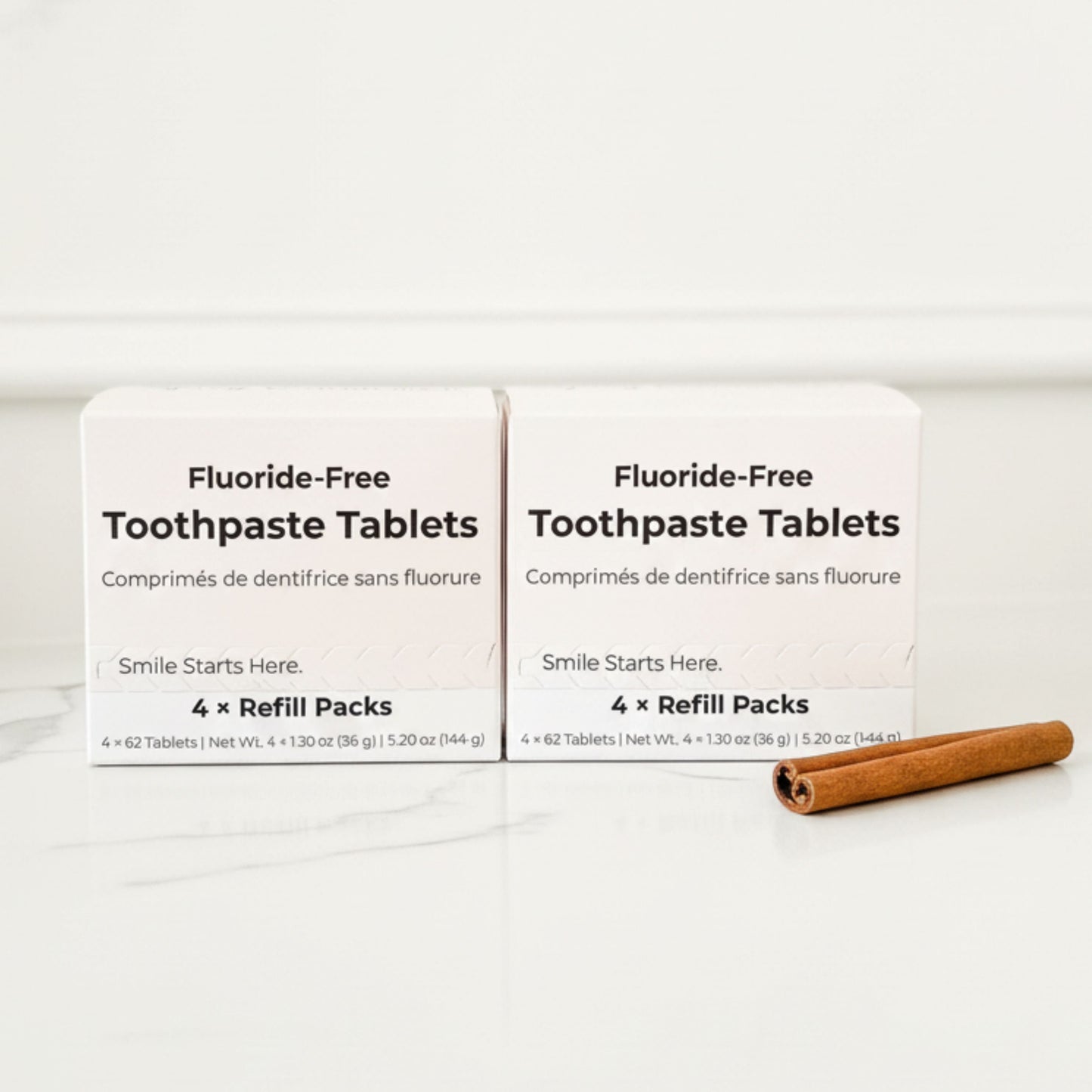 Fluoride-Free Cinnamon Toothpaste Tablets — 4 Months