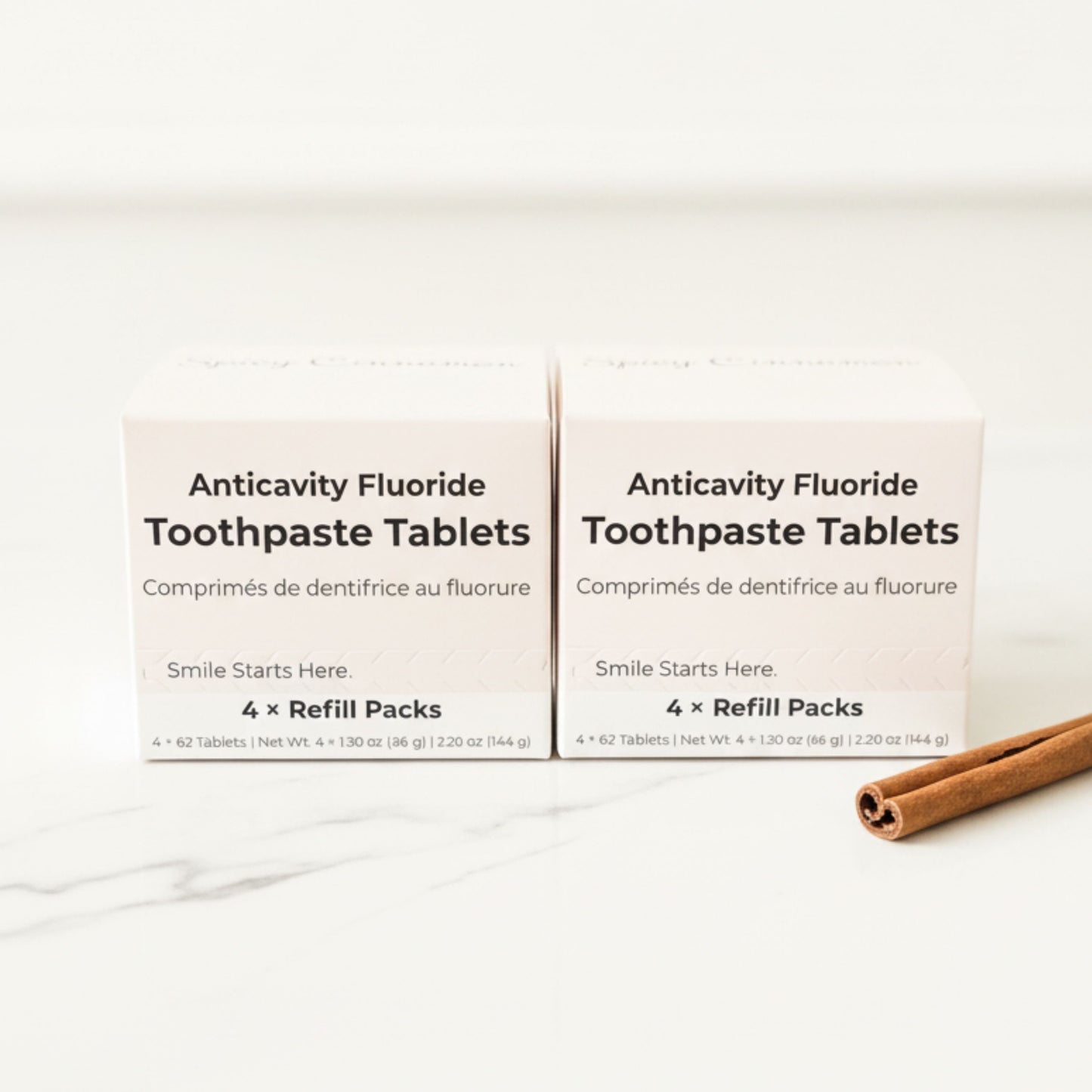 Fluoride Cinnamon Toothpaste Tablets — 4 Months