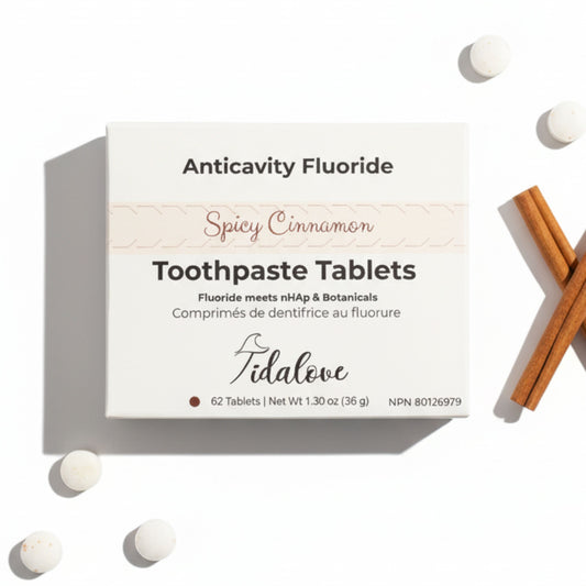 Fluoride Cinnamon Toothpaste Tablets — 1 Month