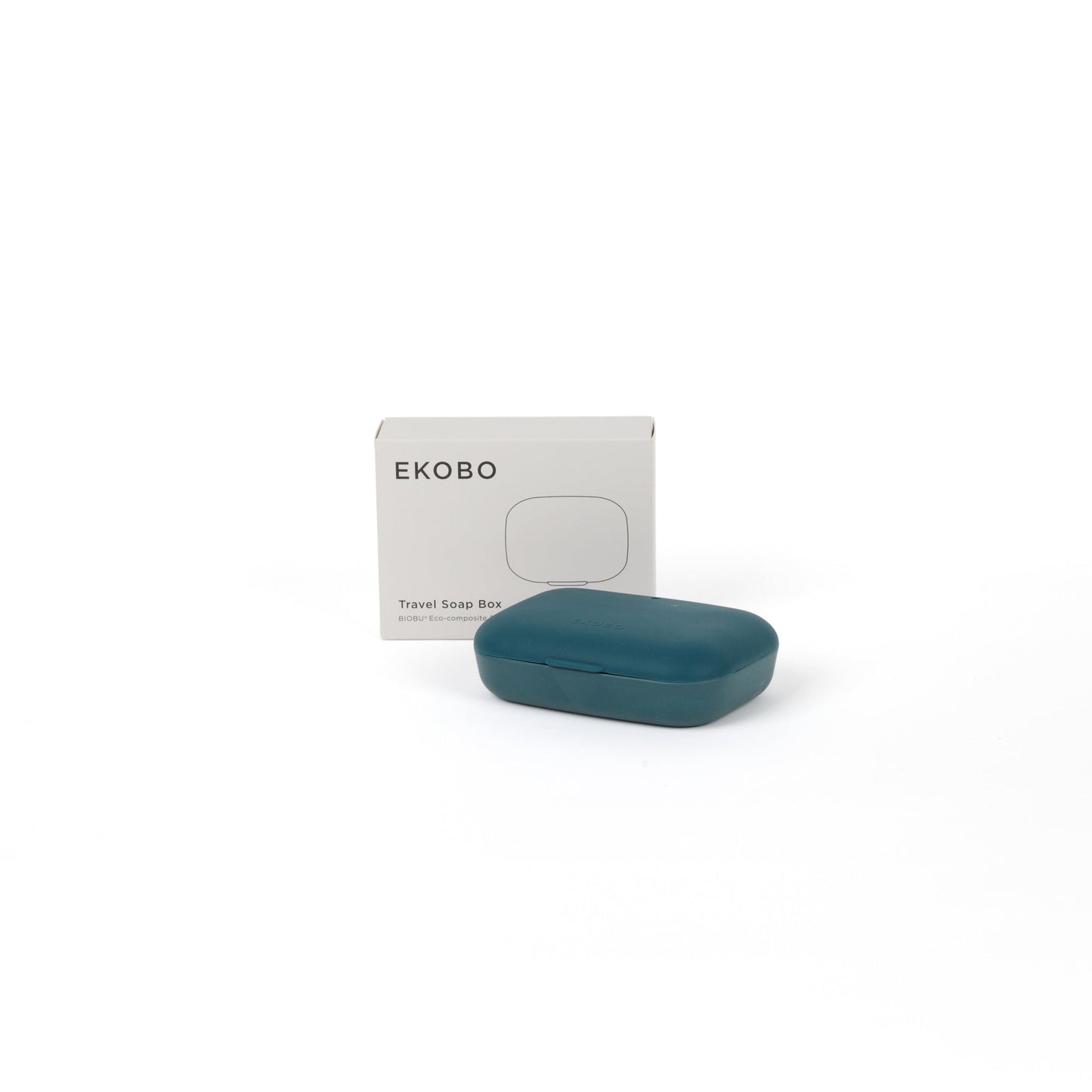 Go Rectangular Travel Soap Box Blue Abyss - Set of 2