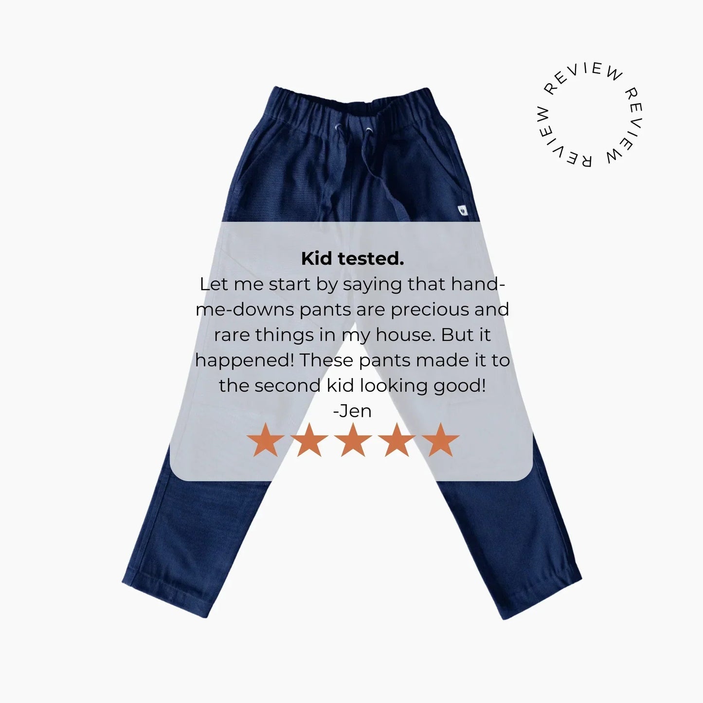 Ash Pants - Organic Cotton