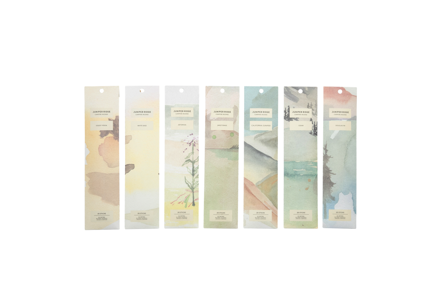 Campfire Incense (20 Sticks ea) Full Flight