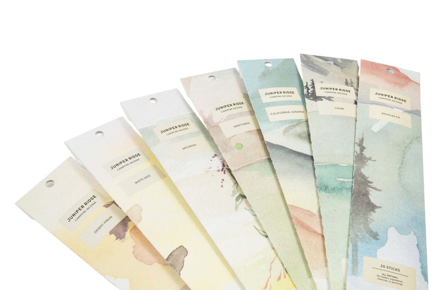 Campfire Incense (20 Sticks ea) Full Flight