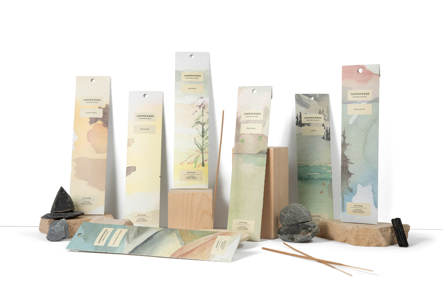 Campfire Incense (20 Sticks ea) Full Flight