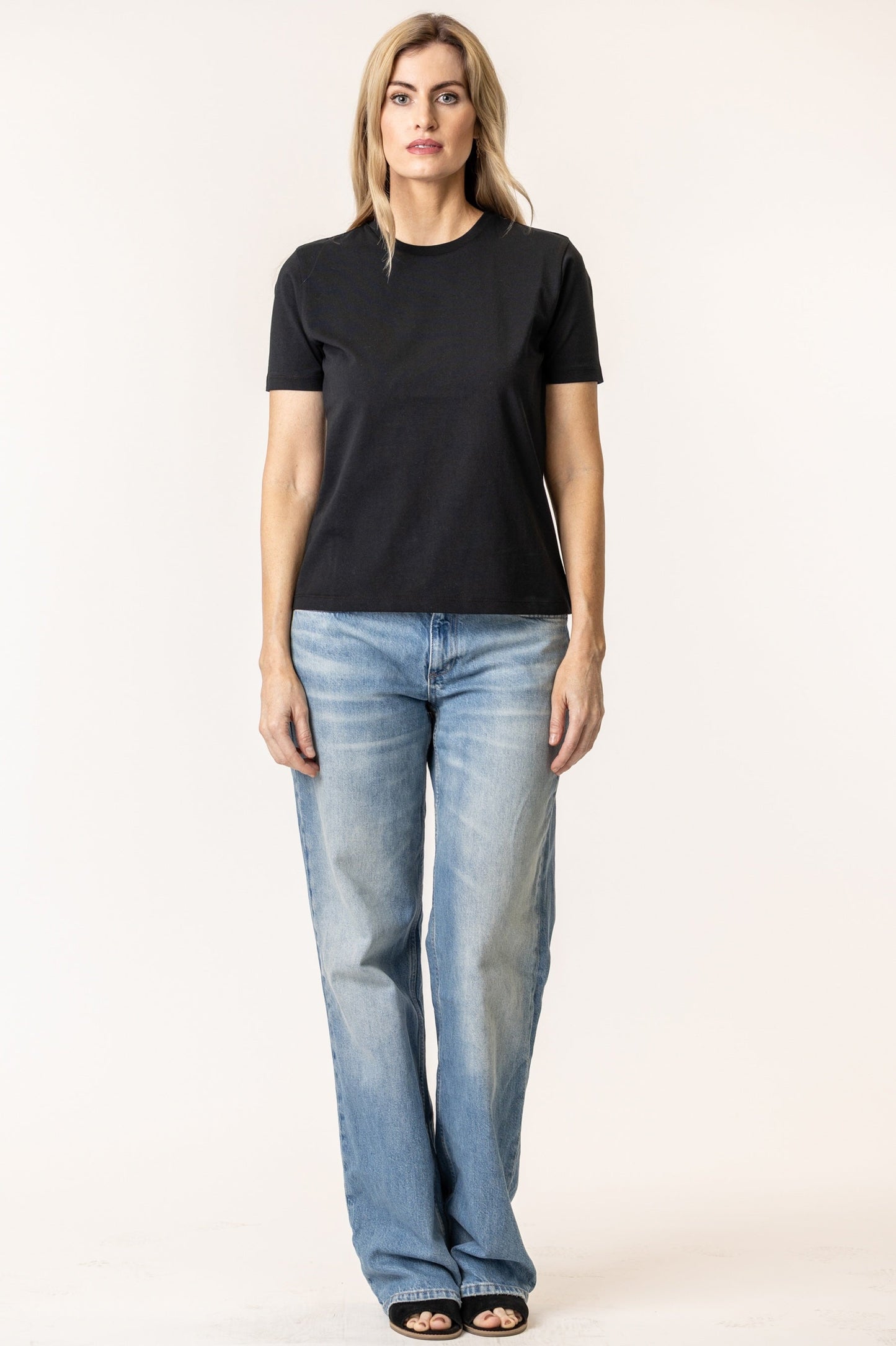 Organic Cotton Women's Crew Neck Tee