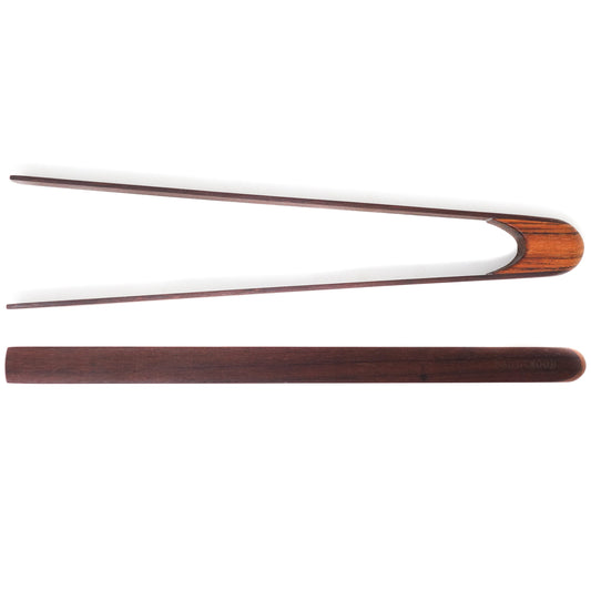 wooden tongs